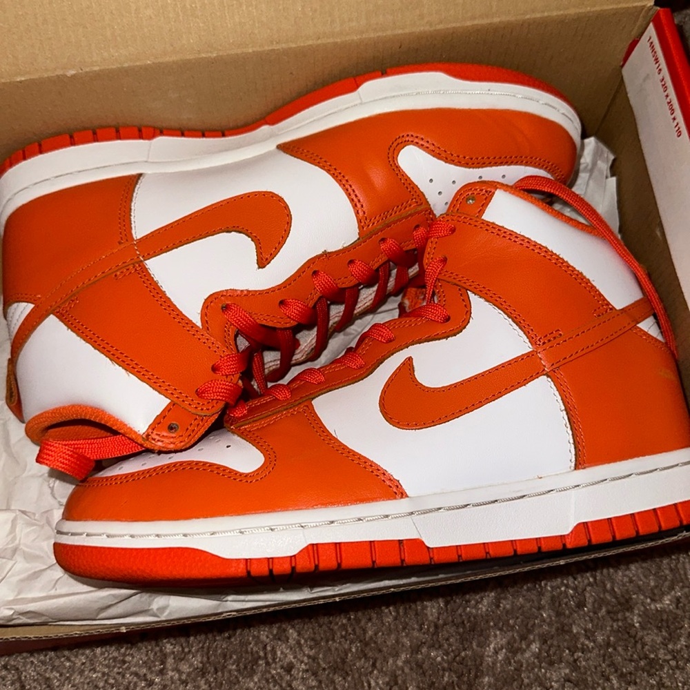 Nike Dunk High Syracuse | Orange Dunks